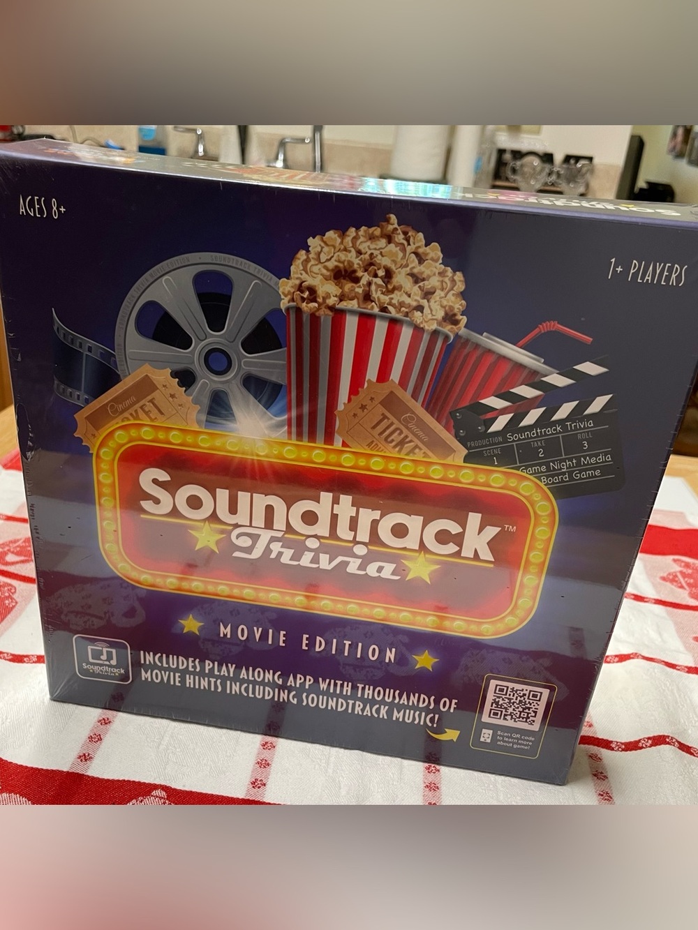 Soundtrack Trivia Movie Edition Board Game - Blue